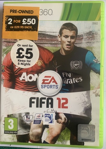 Fifa microsoft xbox 360 - fifa, 12